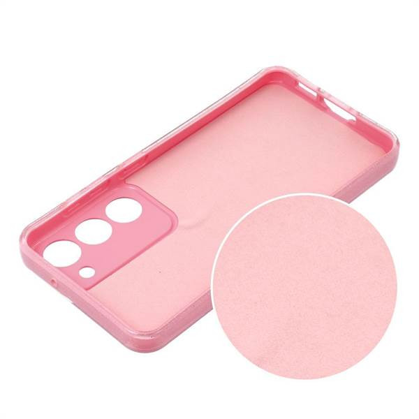 Clear Case 2mm BLINK SAMSUNG A55 5G rózsaszínű tok Clear Case 2mm BLINK SAMSUNG A55 5G rózsaszínű tok