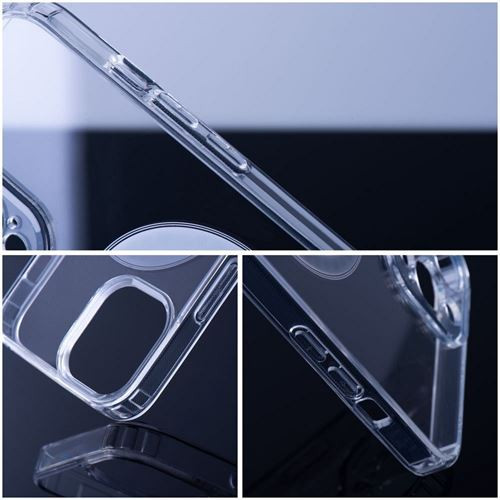 Clear Mag Cover (MID) Magsafe kompatibilis iPhone 15 PRO tok
