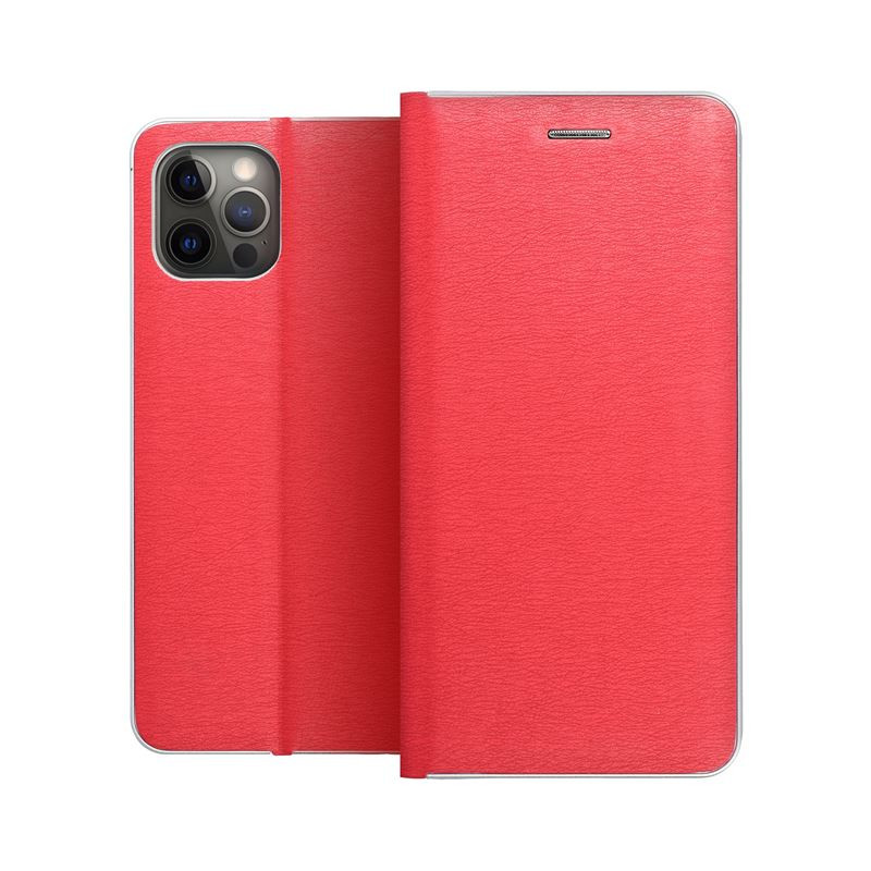 LUNA könyvtok XIAOMI Redmi NOTE 13 PRO Plus 5G piros LUNA könyvtok XIAOMI Redmi NOTE 13 PRO Plus 5G piros