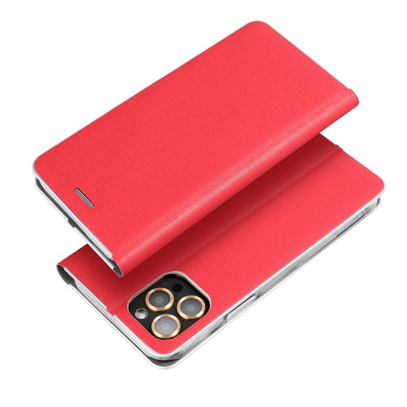 LUNA könyvtok XIAOMI Redmi NOTE 13 PRO Plus 5G piros LUNA könyvtok XIAOMI Redmi NOTE 13 PRO Plus 5G piros