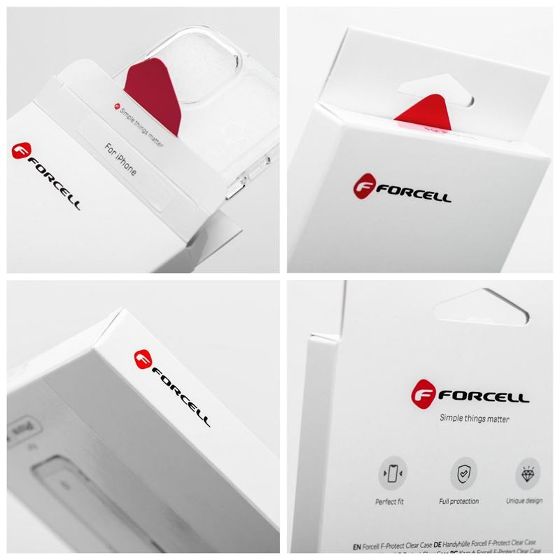 FORCELL F-PRO PROTECT átlátszó tok XIAOMI Redmi Note 13 PRO PLUS 5G