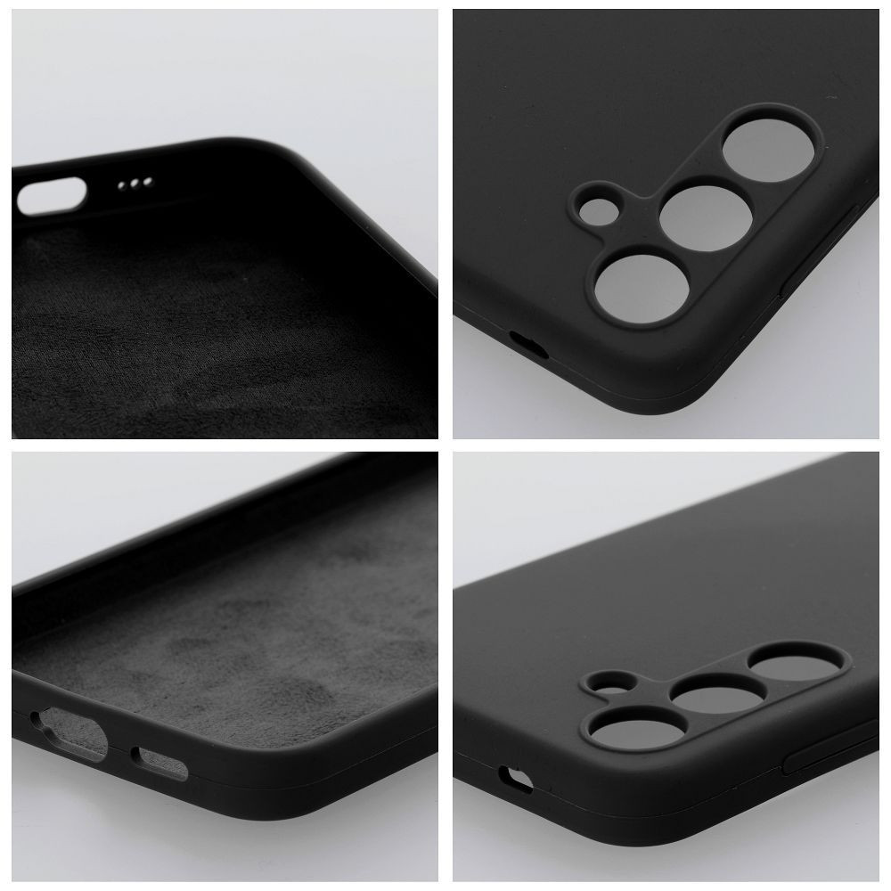 SILICONE tok 2mm Samsung Galaxy A55 5G - fekete SILICONE tok 2mm Samsung Galaxy A55 5G - fekete