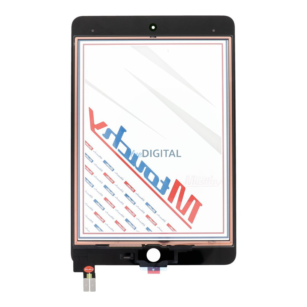 MUSTTBY érintőképernyő + OCA iPad Mini 5 - fekete - ALKATRÉSZ!