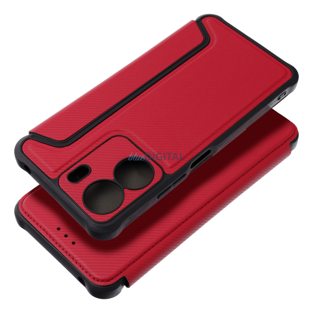 RAZOR könyvtok Xiaomi Redmi 13C 4G - piros RAZOR könyvtok Xiaomi Redmi 13C 4G - piros