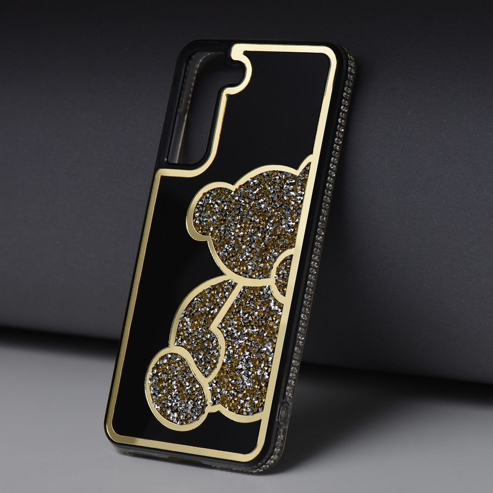 TEDDY BEAR tok Samsung Galaxy S24 - arany színű