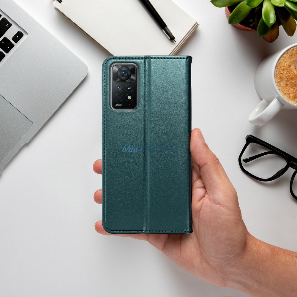 SMART MAGNETO könyvtok Motorola Moto G35 5G - sötétzöld SMART MAGNETO könyvtok Motorola Moto G35 5G - sötétzöld