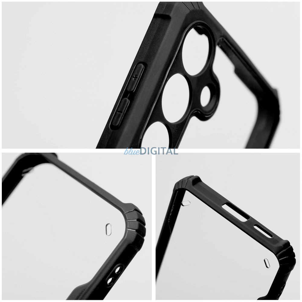 ANTI-DROP tok Oppo A40 - fekete