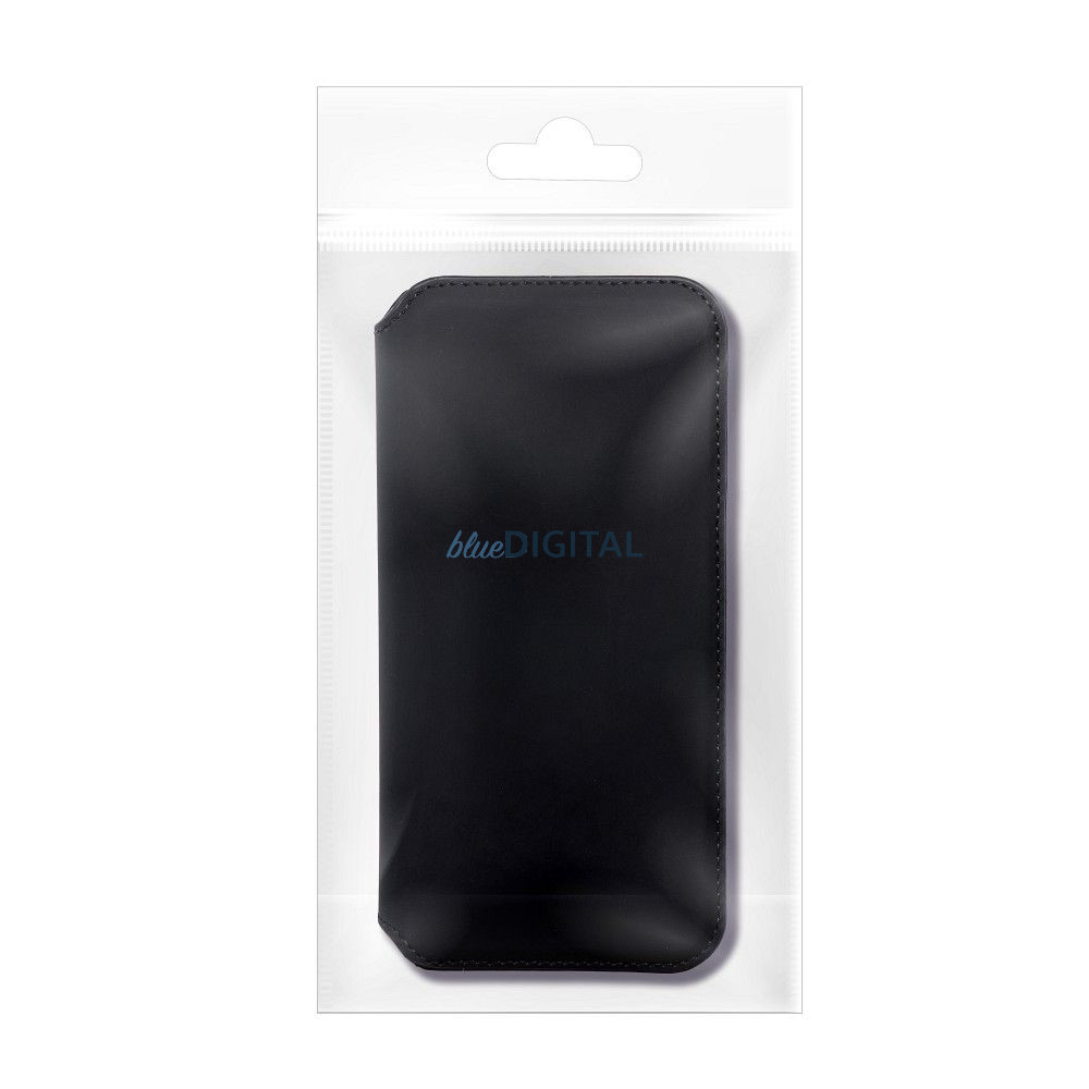 DUAL POCKET könyvtok Samsung Galaxy S25 Plus - fekete
