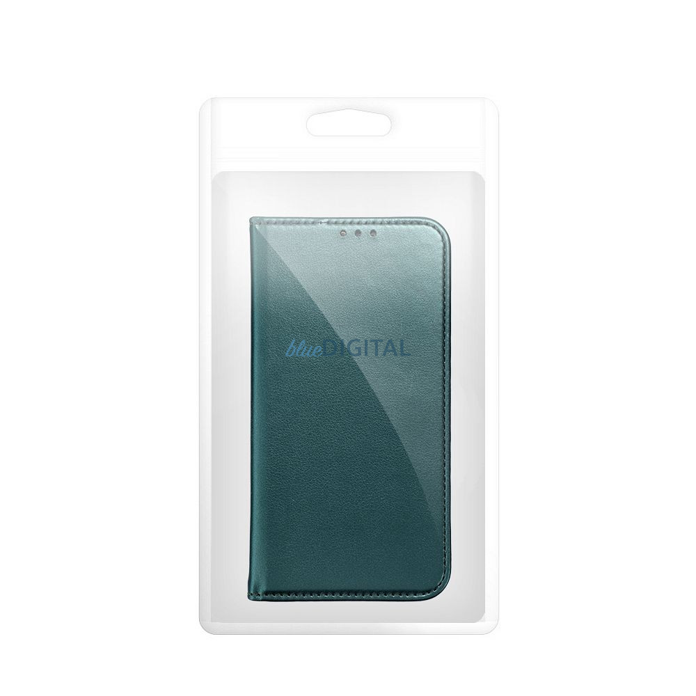 SMART MAGNETO könyvtok Samsung Galaxy S25 Plus - sötétzöld