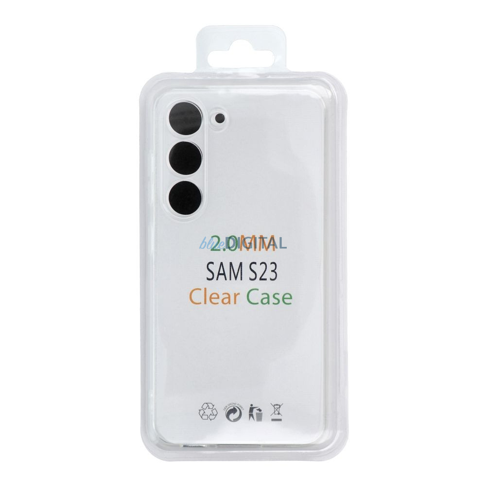 BOX CLEAR CASE 2mm tok Samsung Galaxy S25 Plus - átlátszó