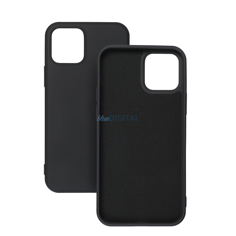 SILICONE tok Samsung Galaxy S25 Plus - fekete