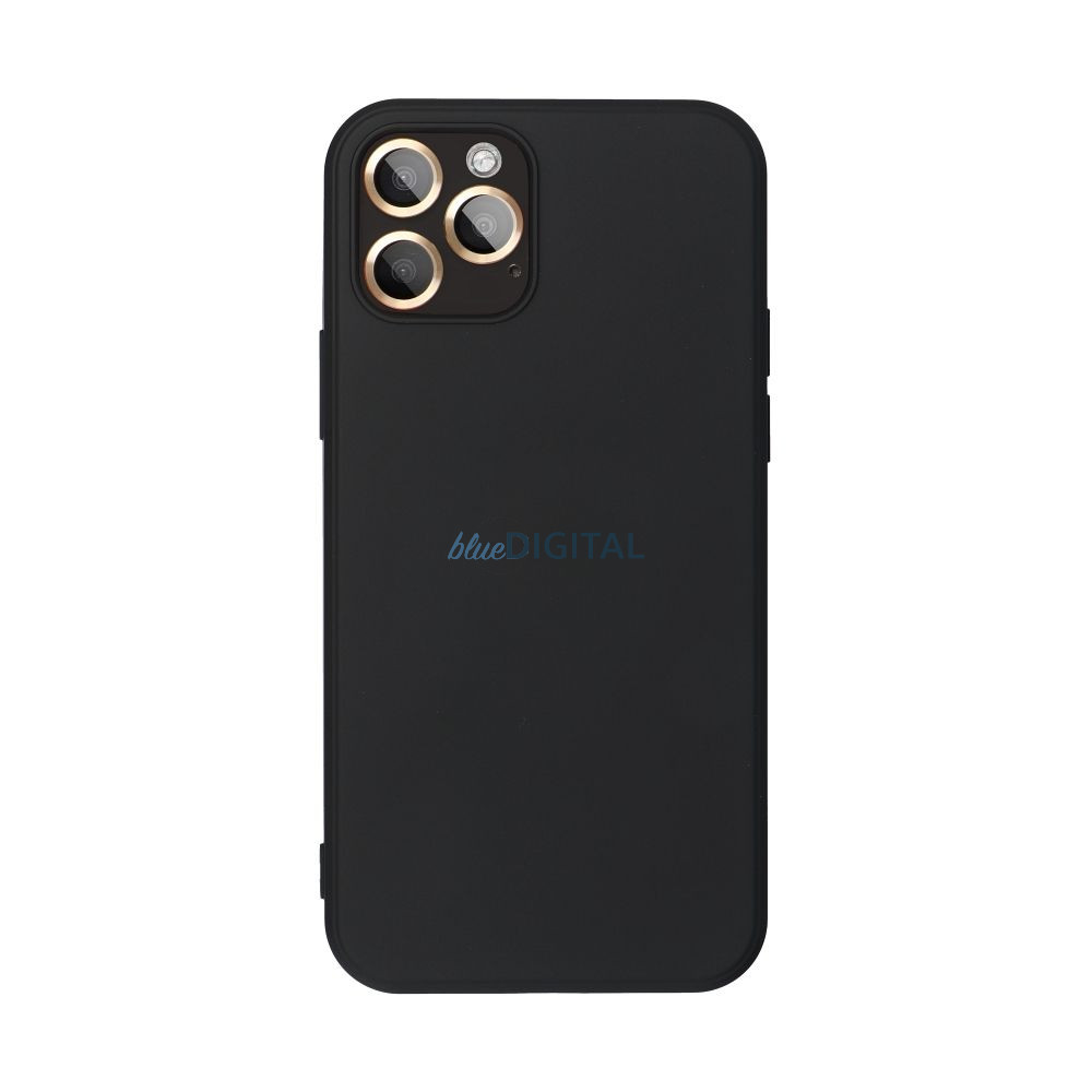 SILICONE tok Samsung Galaxy S25 Plus - fekete