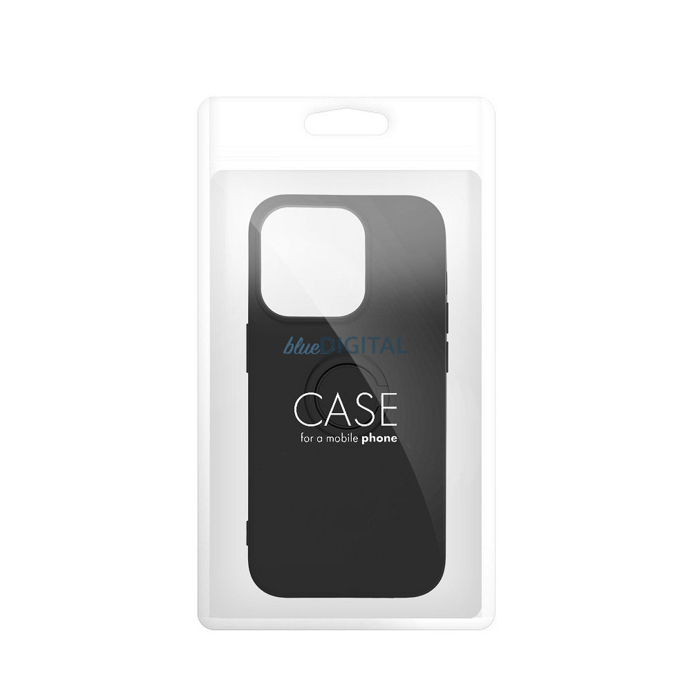 SILICONE RING tok Samsung Galaxy S25 Plus - fekete