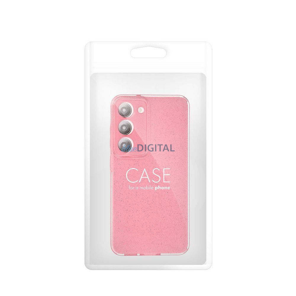 BLINK CLEAR CASE 2 mm tok Samsung Galaxy S25 Plus - rózsaszín