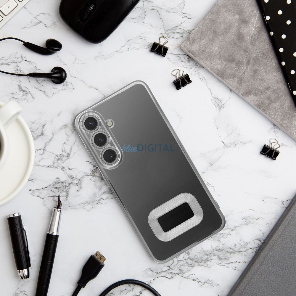 GLAM tok Samsung Galaxy S25 Plus - ezüst színű