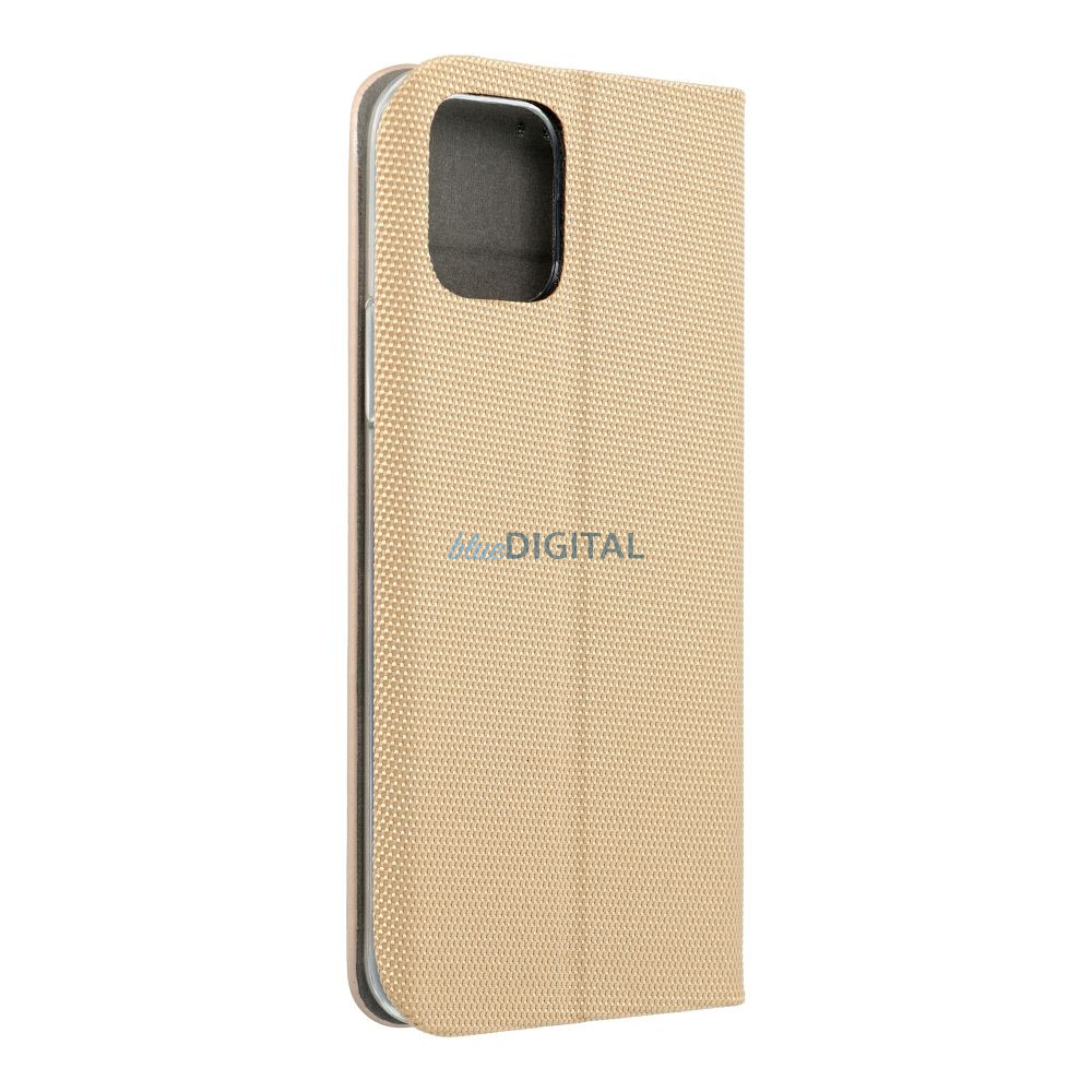 SENSITIVE könyvtok Samsung Galaxy S25 Plus - arany színű