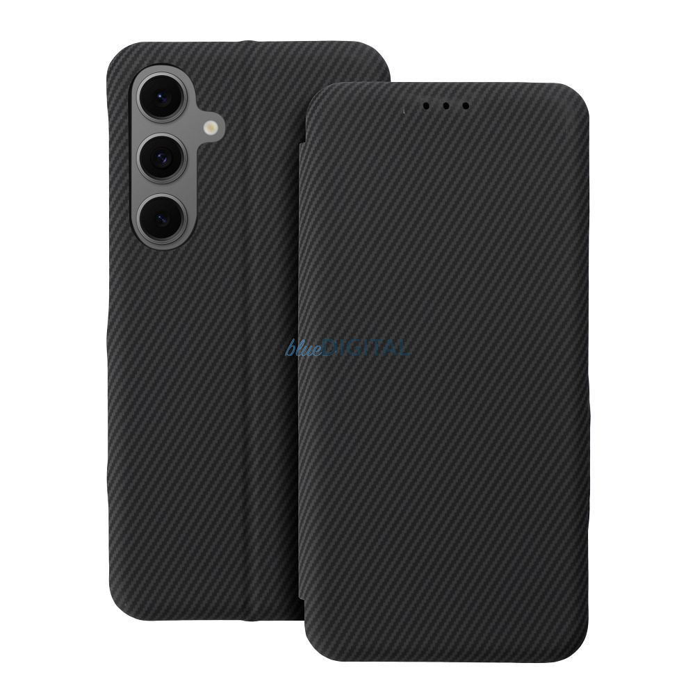FOLIO SIDE MAGNET kinyitható tok Samsung Galaxy S25 Plus - fekete FOLIO SIDE MAGNET kinyitható tok Samsung Galaxy S25 Plus - fekete