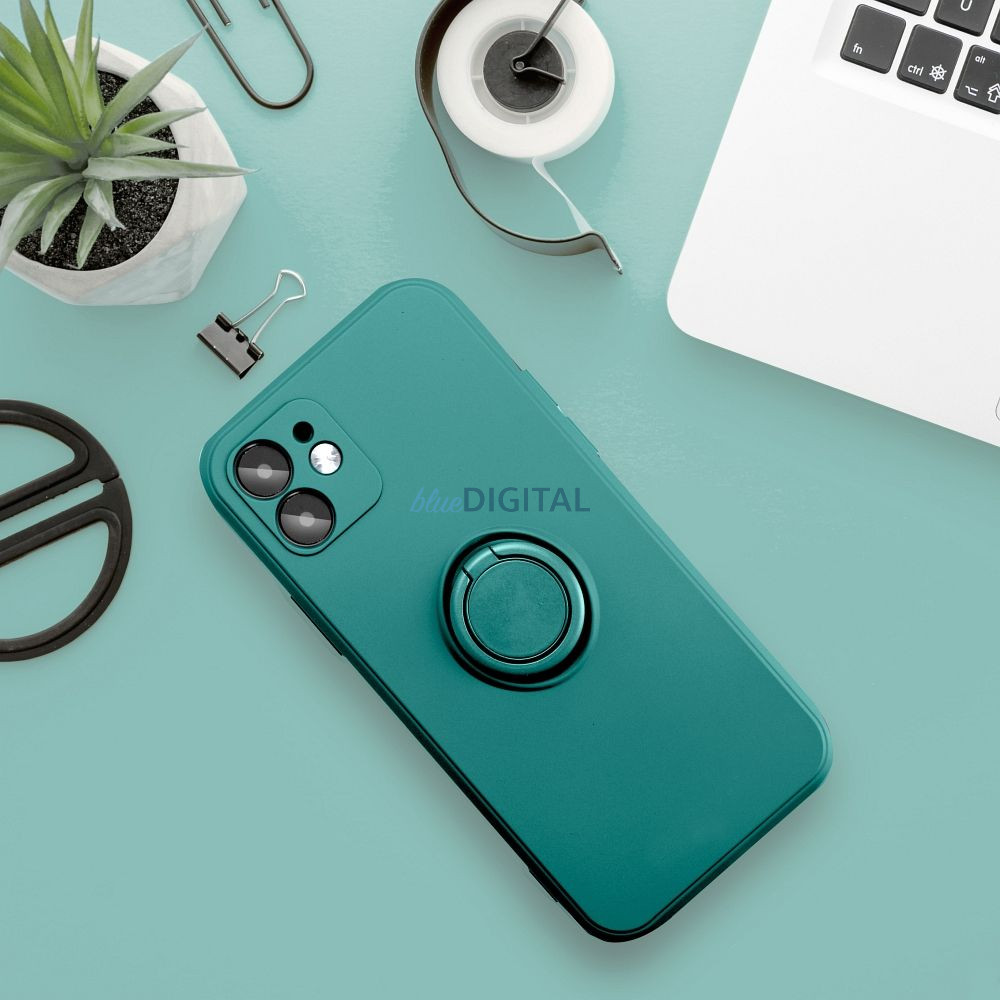 SILICONE RING tok Samsung Galaxy A56 - zöld