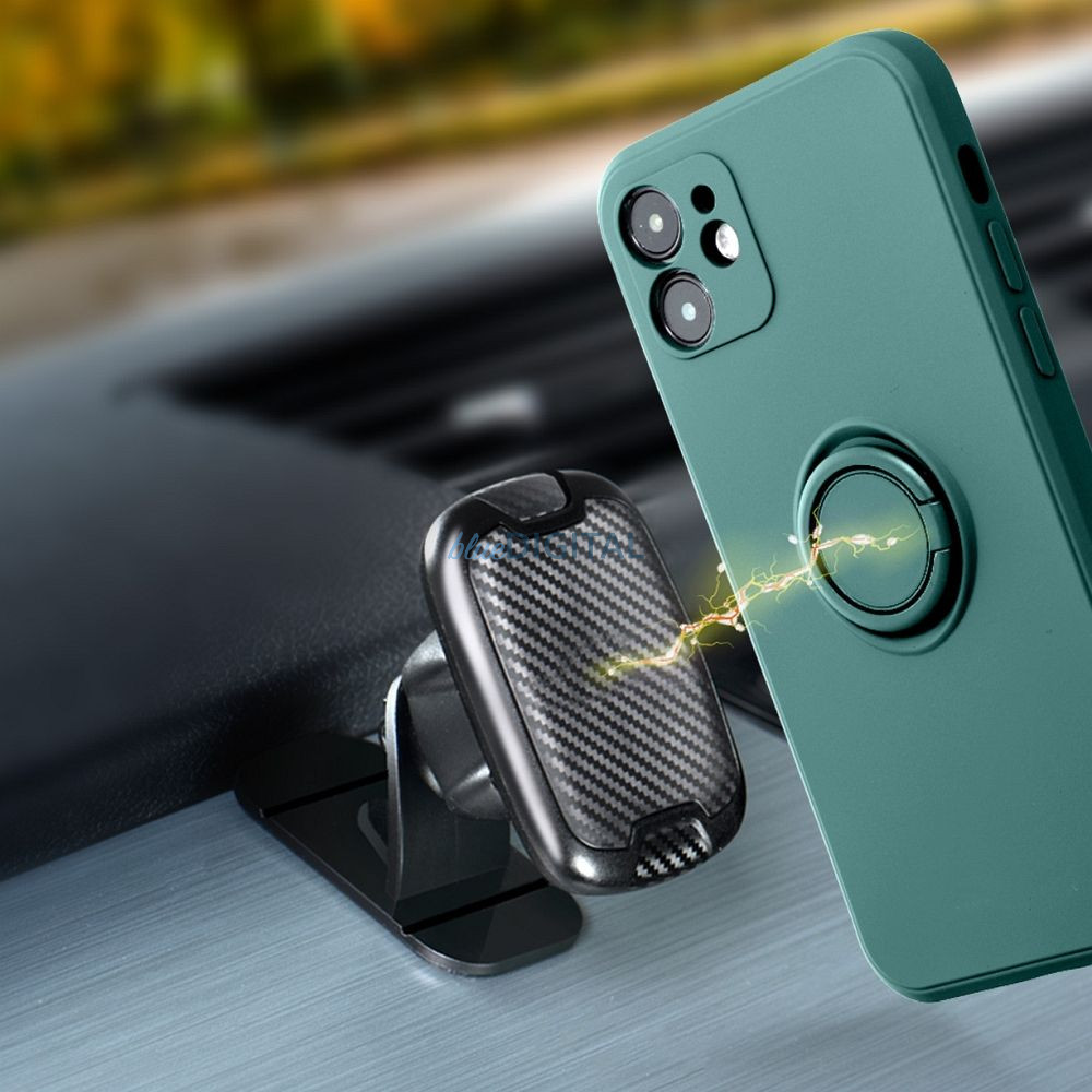 SILICONE RING tok Samsung Galaxy A56 - zöld