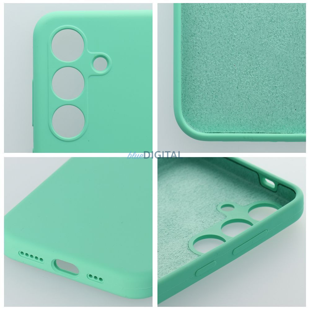 SILICONE 2mm tok Samsung Galaxy A56 - mentazöld