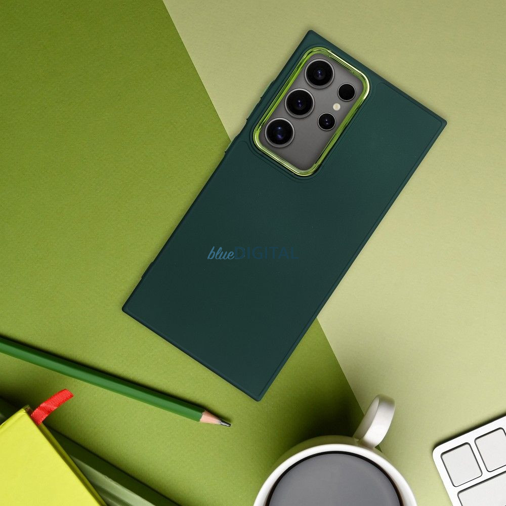 FRAME tok Samsung Galaxy A56 - zöld FRAME tok Samsung Galaxy A56 - zöld