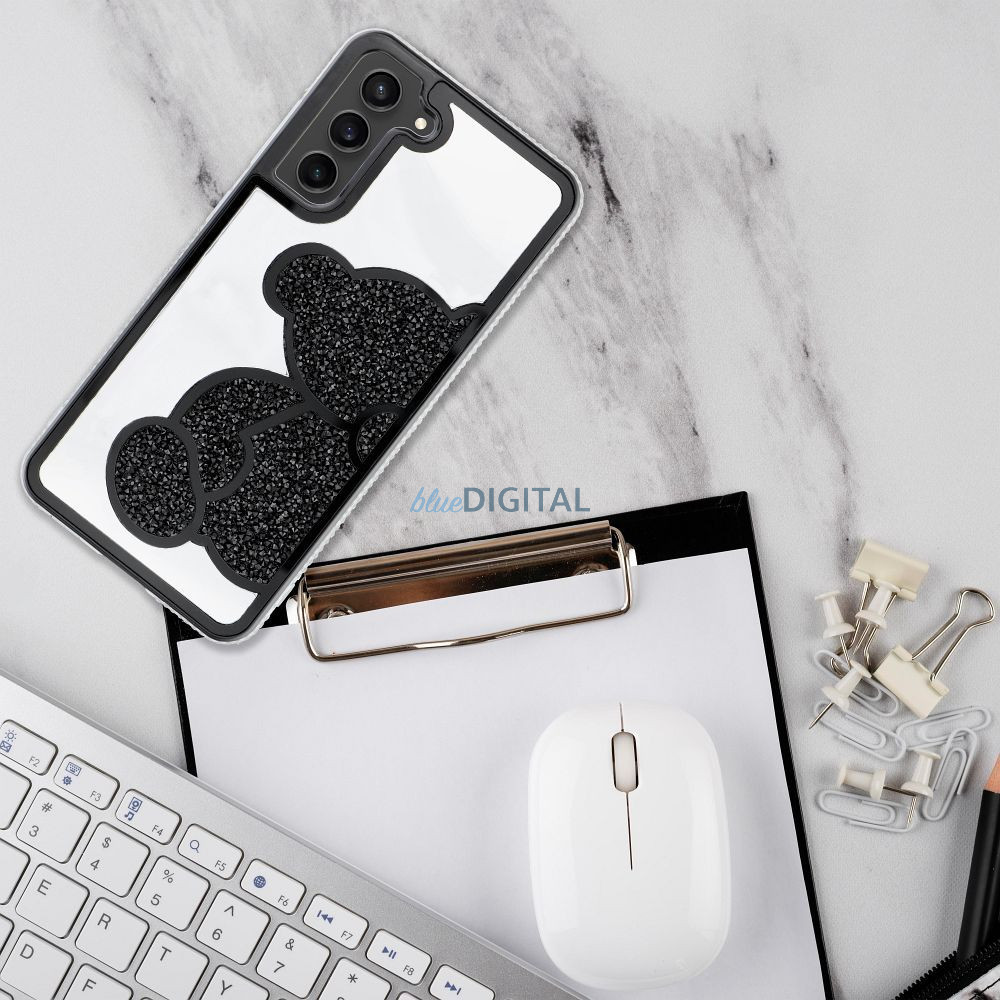 TEDDY BEAR tok Samsung Galaxy A56 - fekete TEDDY BEAR tok Samsung Galaxy A56 - fekete