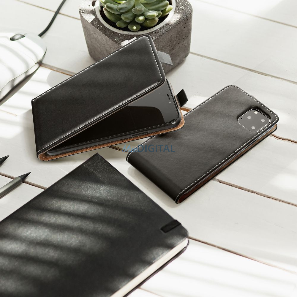 SLIM FLEXI FRESH flip tok Samsung Galaxy A56 - fekete