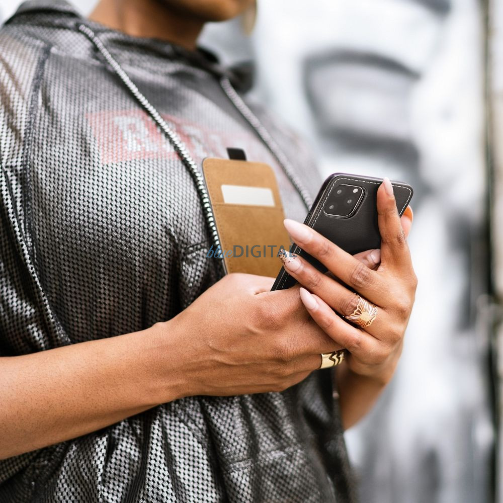 SLIM FLEXI FRESH flip tok Samsung Galaxy A56 - fekete