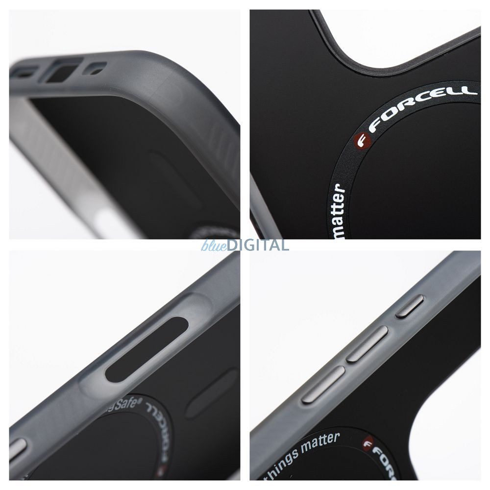 Forcell F-Protect MagSafe-kompatibilis tok Samsung Galaxy S25 Plus - barna terepmintás