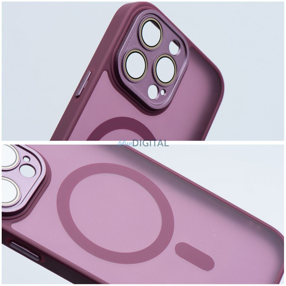 VARIETE MagSafe-kompatibilis tok iPhone 15 Pro - lila VARIETE MagSafe-kompatibilis tok iPhone 15 Pro - lila