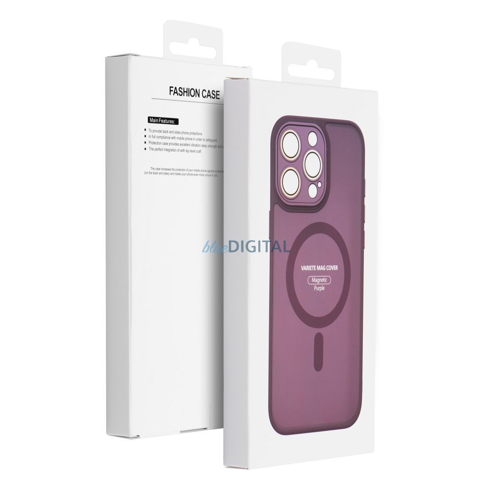 VARIETE MagSafe-kompatibilis tok iPhone 15 Pro - lila VARIETE MagSafe-kompatibilis tok iPhone 15 Pro - lila