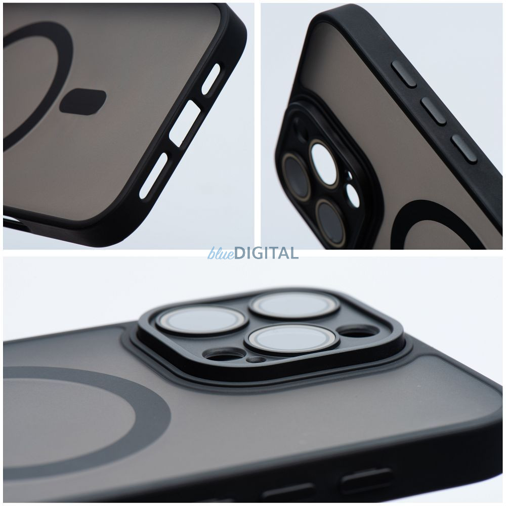 VARIETE MagSafe-kompatibilis tok iPhone 15 Pro - fekete VARIETE MagSafe-kompatibilis tok iPhone 15 Pro - fekete