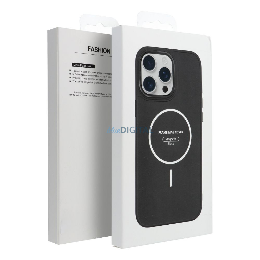 FRAME MagSafe-kompatibilis tok Samsung Galaxy A16 4G/5G - fekete