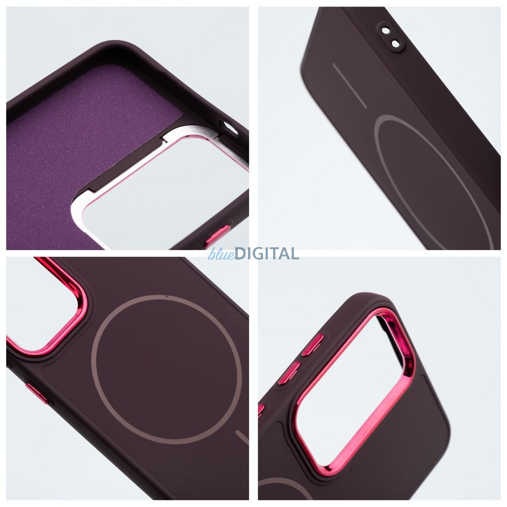 FRAME MagSafe-kompatibilis tok Samsung Galaxy A56 - lila FRAME MagSafe-kompatibilis tok Samsung Galaxy A56 - lila