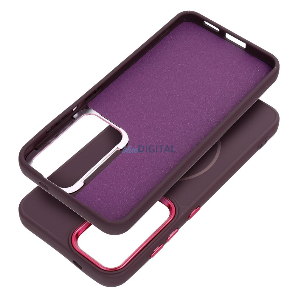 FRAME MagSafe-kompatibilis tok Samsung Galaxy A56 - lila FRAME MagSafe-kompatibilis tok Samsung Galaxy A56 - lila