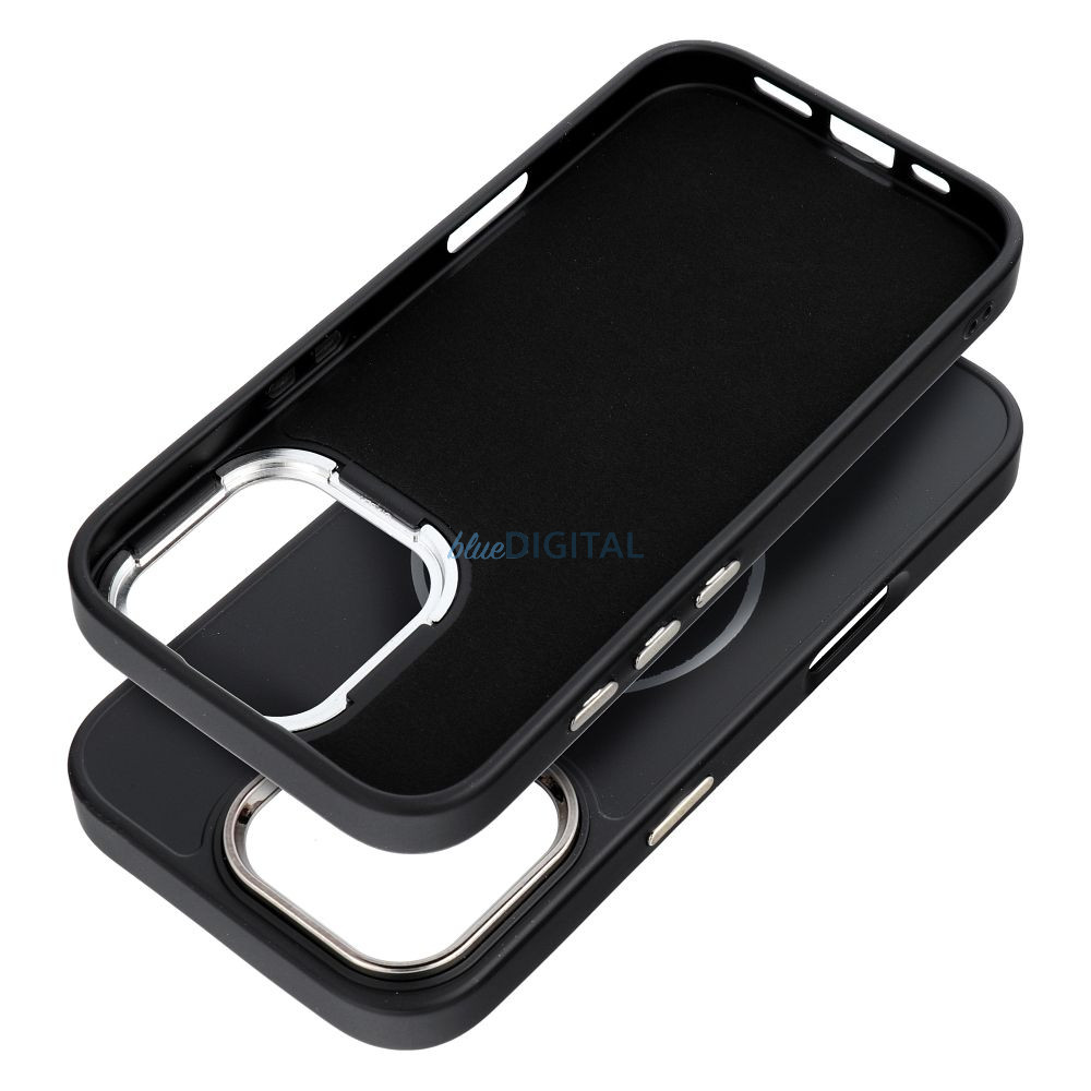 FRAME MagSafe-kompatibilis tok iPhone 12 - fekete