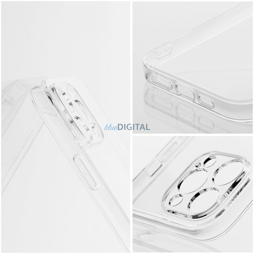 CLEAR tok 2 mm a HONOR 400 5G-hez kompatibilis a MagSafe (kamera védelme) átlátszó
