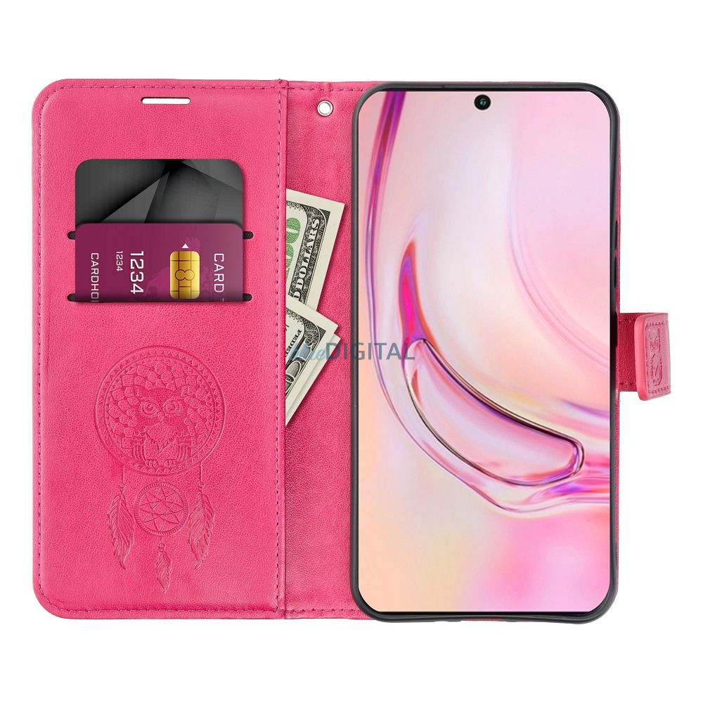 MEZZO Könyv tok MOTOROLA G06 álomcsapdás magenta