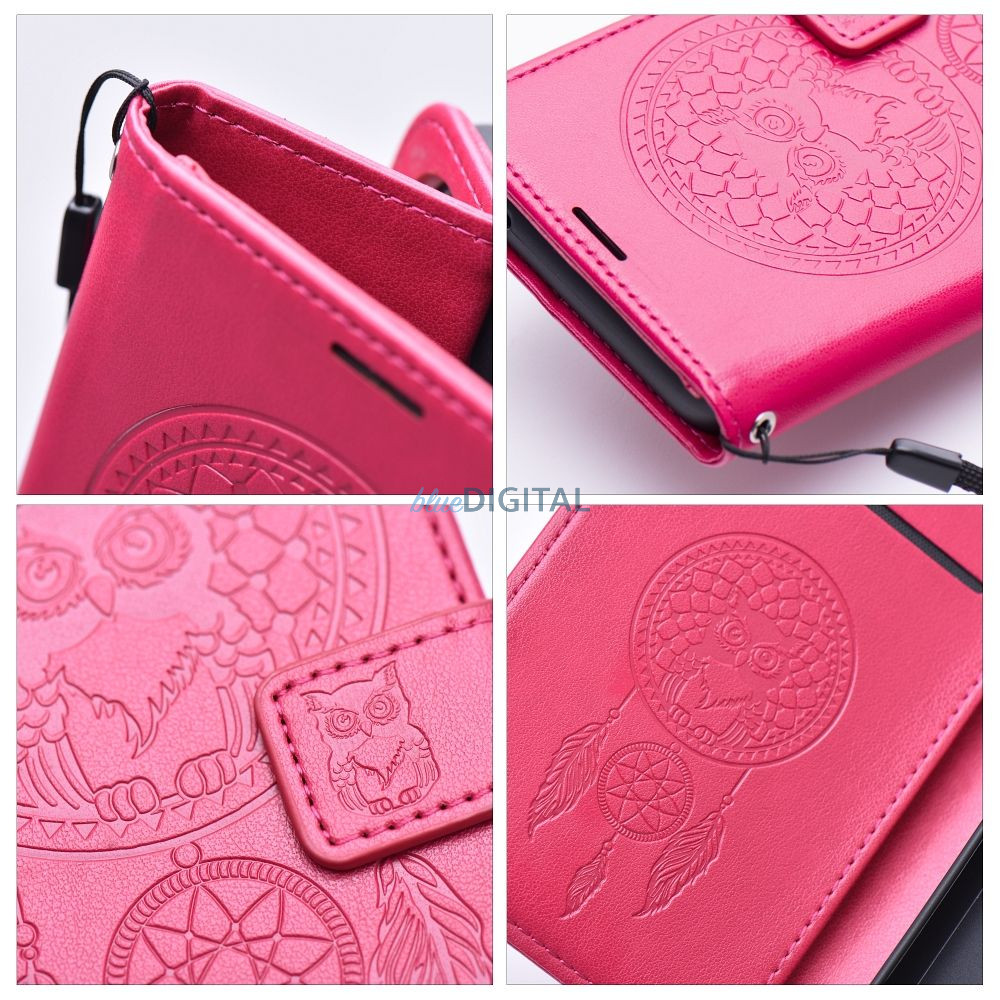 MEZZO Könyv tok MOTOROLA G06 álomcsapdás magenta