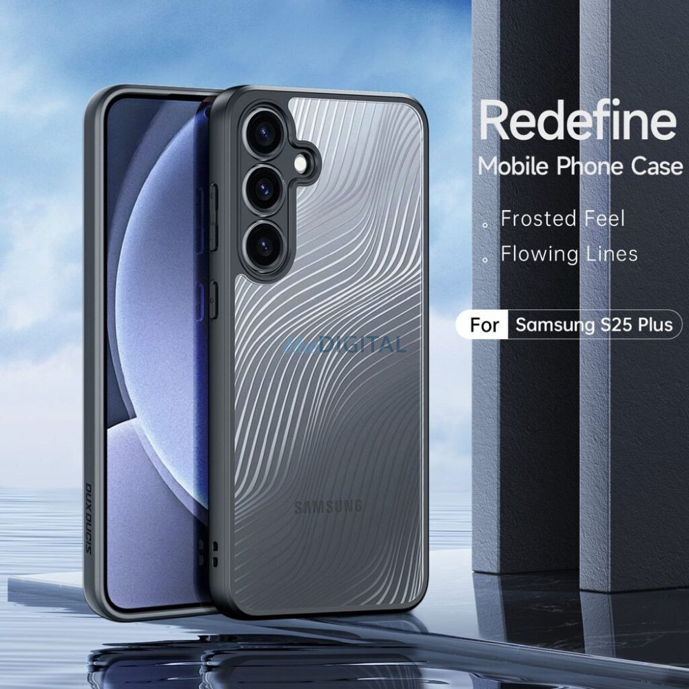 Dux Ducis Aimo tok Samsung Galaxy S25 Plus - fekete