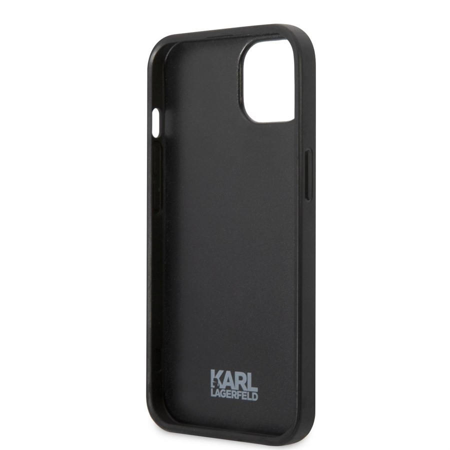 Apple iPhone 13 Mini KARL LAGERFELD KLHCP13SPMNIKPI Hátlap - Piros Apple iPhone 13 Mini KARL LAGERFELD KLHCP13SPMNIKPI Hátlap - Piros