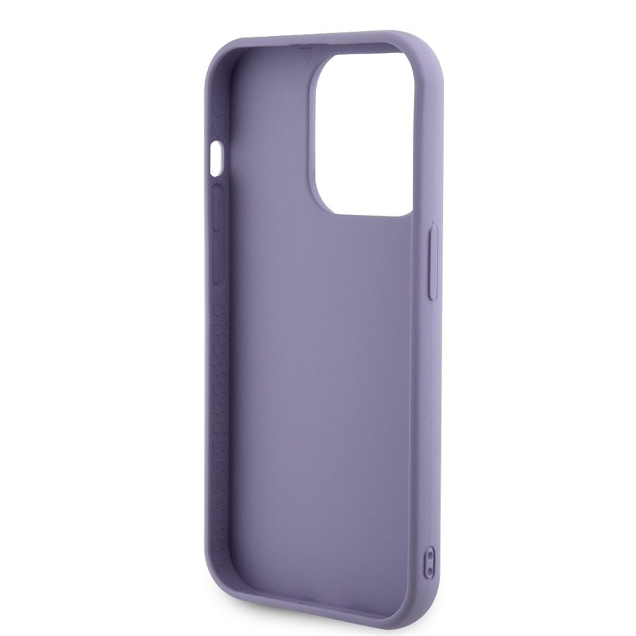 Apple iPhone 12/12 Pro GUESS GUHCP12MPSFDGSU Hátlap - Lila