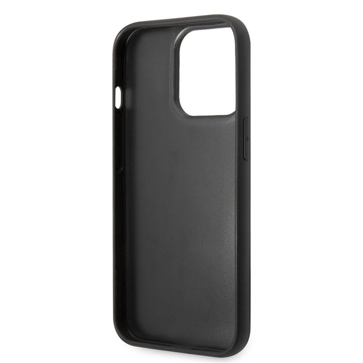 Apple iPhone 15 Pro KARL LAGERFELD KLHCP15LPSQAK Hátlap - Fekete