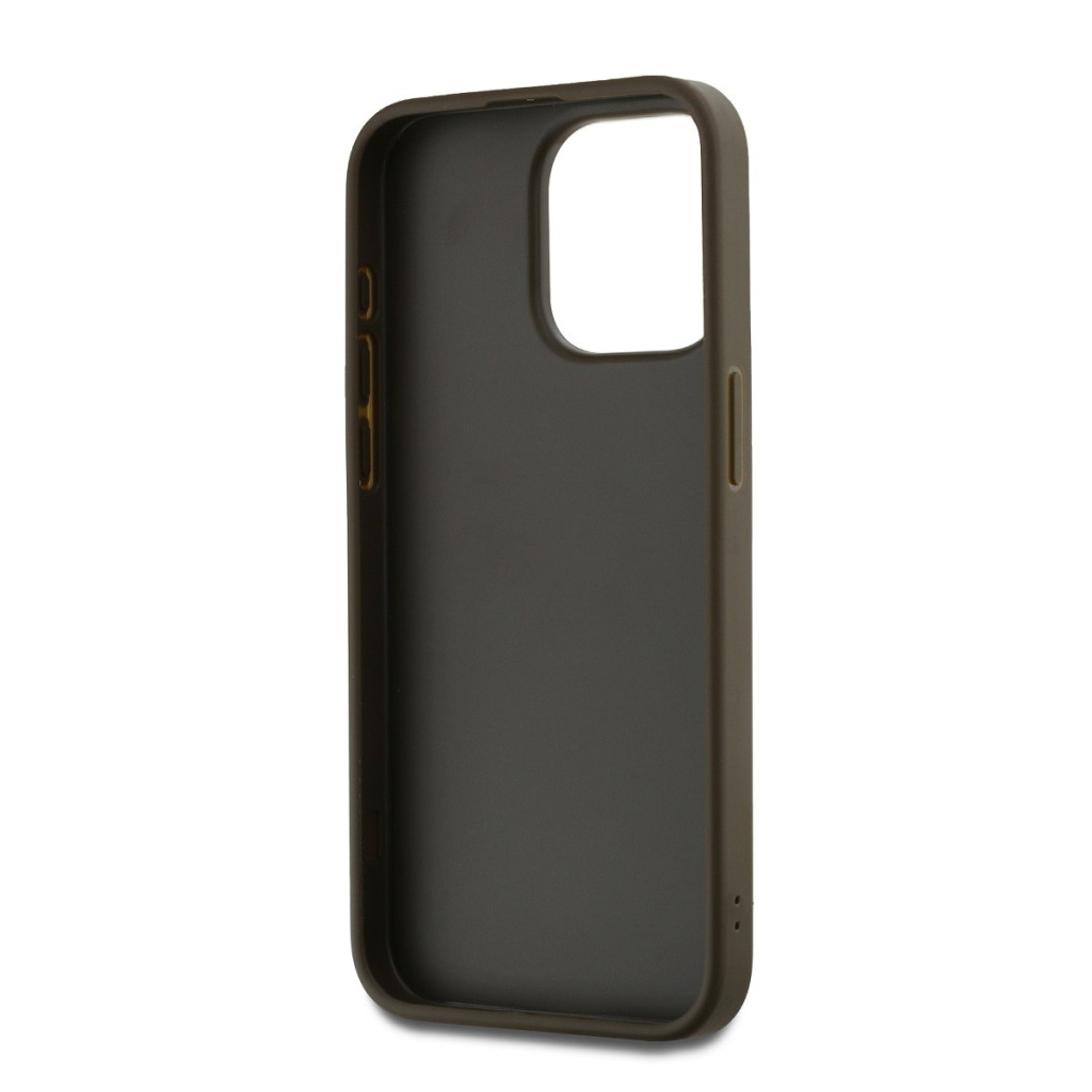 Apple iPhone 15 Pro DKNY DKHCP15LPBSWSA Hátlap - Barna
