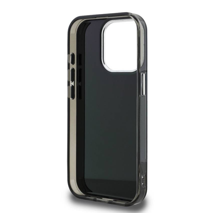 Apple iPhone 15 Pro KARL LAGERFELD KLHMP15LHMKCAQK IML Hátlap - Fekete