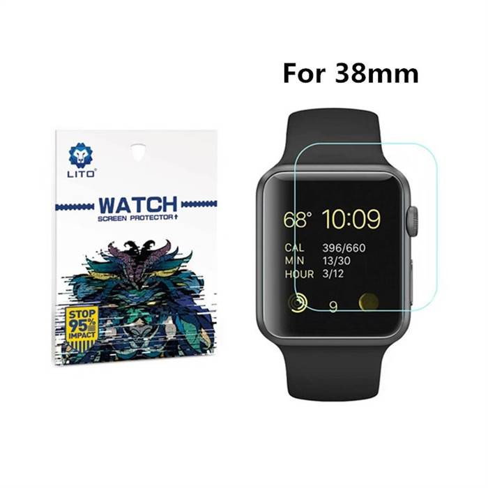 Apple iWatch 1/2/3 38mm Lito Üvegfólia - Átlátszó