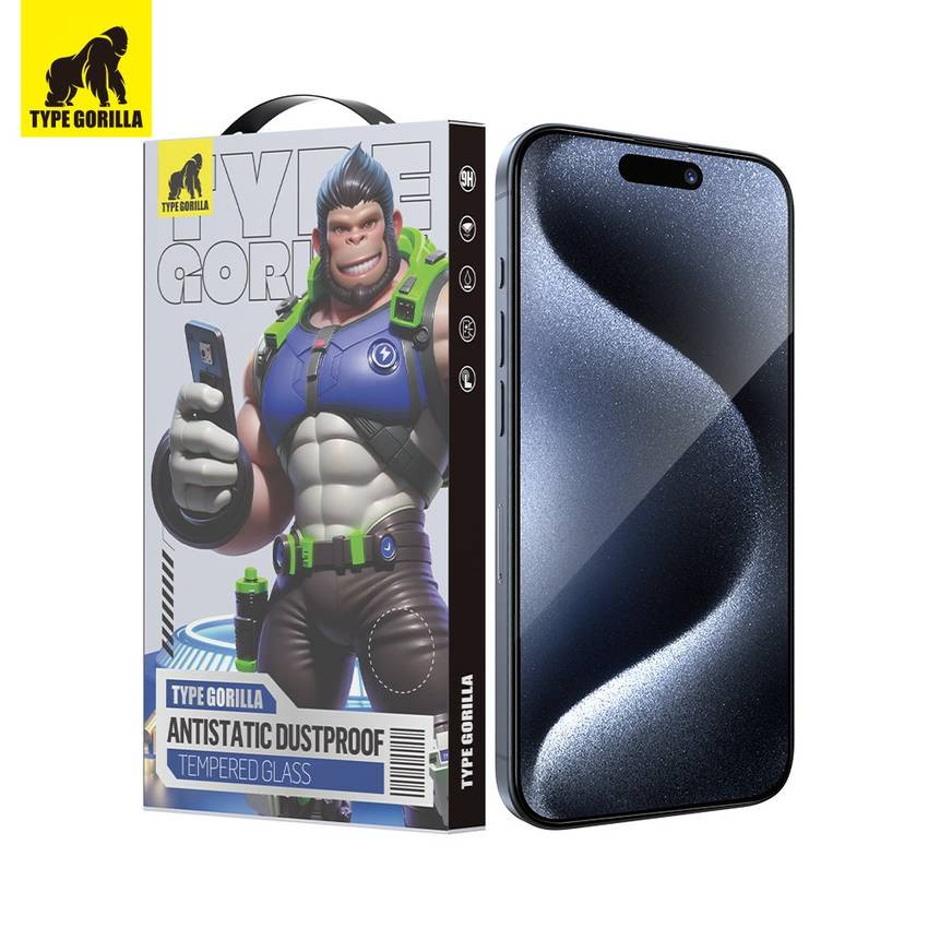 Apple iPhone 17 Air TG ESD Anti-Static 2.5D Full Üvegfólia - Fekete Apple iPhone 17 Air TG ESD Anti-Static 2.5D Full Üvegfólia - Fekete