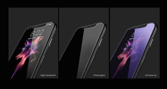 Apple iPhone X/Xs Joyroom JM127 2.5D HD Üvegfólia - Átlátszó