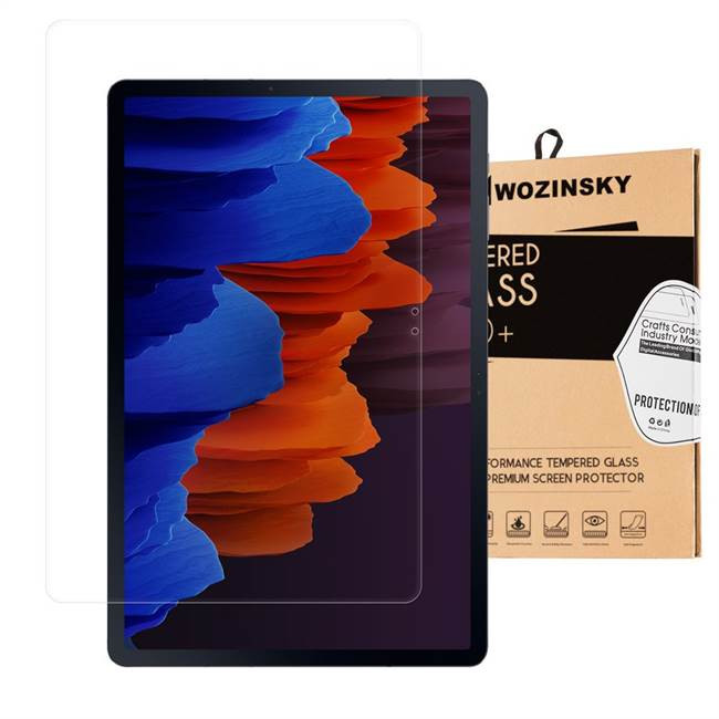 Wozinsky edzett üveg tempered glass 9H képernyővédő fólia Samsung Galaxy Tab S7 + (S7 Plus) üvegfólia
