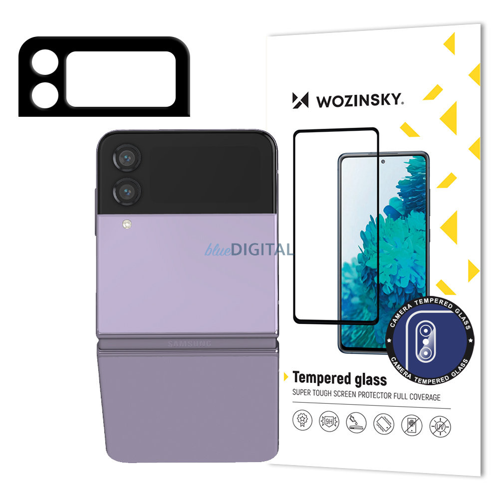Wozinsky Full Camera Glass edzett üveg Samsung Galaxy Z Flip 4 9H kamera